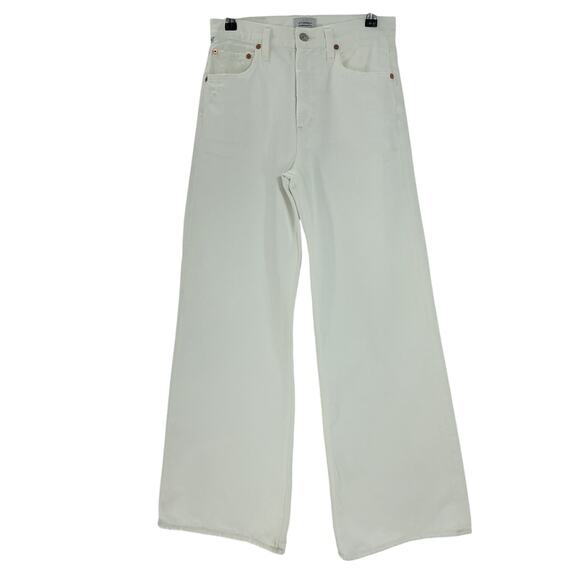 Citizens Of Humanity Baggy White Paloma Denim Jeans Size 26 - Picture 2 of 4